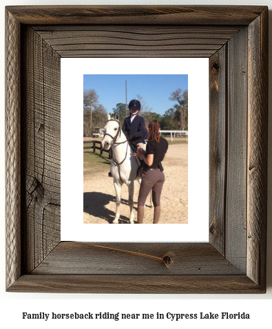 family horseback riding near me in Cypress Lake, Florida